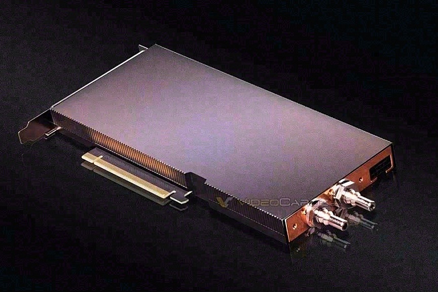 英伟达推出水冷版A100计算卡：单槽规格，水冷头在尾部