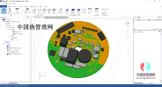 6SigmaET练习教程 R13_PCB文件的导入 热仿真